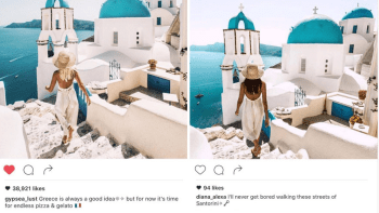 GALERIE: Slavný cestovatelský pár zuří! Tihle followeři je pronásledují po světě a kopírují jejich Instagram! Fotky jsou naprosto stejné...