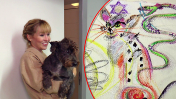 Proč Kateřina Hrachovcová začala malovat automatickou kresbou? (TOP STAR video)