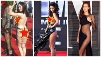 GALERIE 18+: 10 hanbatých celebrit, které vyšly na červený koberec spíše NAHÉ než oblečené. Kdo je nejvíc sexy?