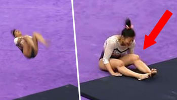 VIDEO: Gymnastka si při skoku zlomila obě nohy. Tyhle hororové záběry jsou jen pro silné povahy
