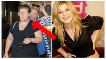 GALERIE: Zpěvačka Kelly Clarkson nekontrolovatelně přibírá na váze! Skoro se nevejde do dveří