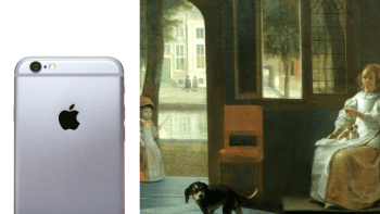 FOTO jako důkaz: iPhone na obrazu ze 17. století? Cestování časem potvrdil šéf Applu!
