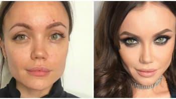 12 šokujících proměň, které ukazují holky PŘED a PO nanesení make-upu! Tohle vás fakt dostane!