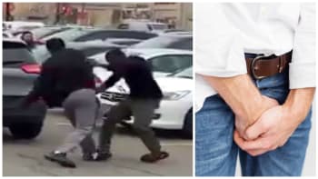 VIDEO: Dva muži se brutálně poprali kvůli parkovacímu místu. Jeden z nich při tom takhle přišel o penis!