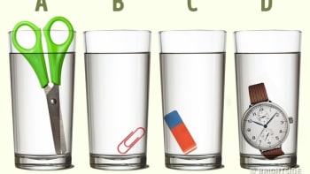 FOTO: Hádanka, kterou dokáže uhodnout jen 8 % lidí! Ve které sklenici je nejvíce vody?