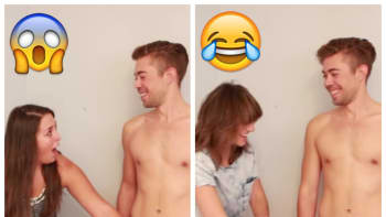 VIDEO 18+: Lesbičky se poprvé dotýkají penisu. Jejich šílené reakce vás totálně rozsekají
