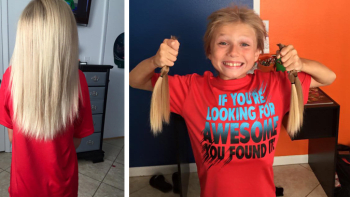 HRDINA! Osmiletého kluka dva roky šikanovali kvůli dlouhým vlasům. On si je nechal narůst kvůli charitě
