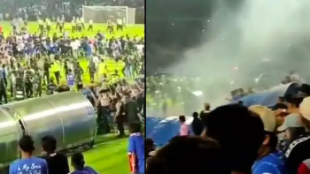 VIDEO: Nejméně 174 fotbalových fanoušků zemřelo při masivních nepokojích na stadionu. Co se stalo?