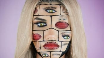 GALERIE: Make-up artistka dokáže na své tváři vyčarovat divy. Tohle jsou nejlepší optické iluze!