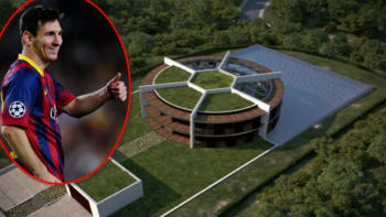 Dům pro fotbalistu: Bude Lionel Messi obývat "kopačák"?
