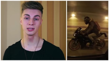 VIDEO: Šok! Youtuber Danny z TVTwixx boural na motorce. Svou šílenou jízdou ohrožoval ostatní. Co se mu stalo?