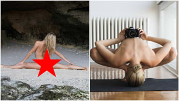 GALERIE: Modelka dobyla Instagram neuvěřitelnými fotkami! Její nahé cvičení jógy už sleduje 700 tisíc lidí!