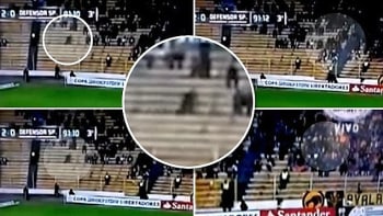 VIDEO: Záběry televizní kamery zachytily ducha na fotbalovém stadionu!