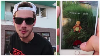 VIDEO: Gogo loví Pokémony. Chtěl se vloupat do obchodu a málem ho přejelo auto!