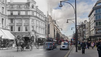 Londýnské ulice TEHDY a TEĎ - úchvatná FOTOGALERIE