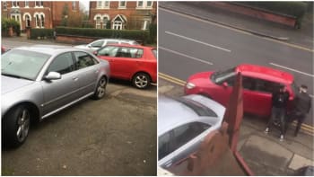 VIDEO: Majitelka se brutálně pomstila dvěma týpkům s Audi, kteří jí neustále parkovali před domem!