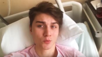 VIDEO: Datel natočil vlog z důležité operace. Byl slavný youtuber v ohrožení života?