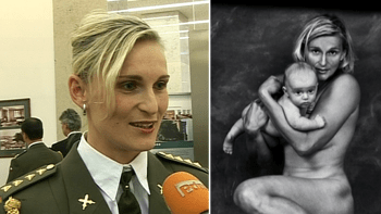 Armádní sportovkyně Špotáková má odvahu: Svlékla se před Saudkem!