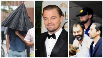 GALERIE: Leonardo DiCaprio se neumí schovávat před fotografy. Fanoušci se mu na internetu krutě posmívají