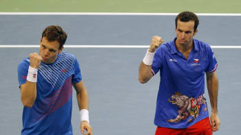 Berdych + Štěpánek = tenisový sen pokračuje! Davis Cup ve FOTOGALERII