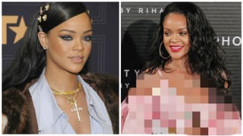 GALERIE: Rihanna brutálně ztloustla! Sexy zpěvačka vypadá jak váleček a děsí lidi svou nadváhou!