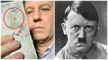FOTO: Muž si vyzvedl svůj cestovní pas a zůstal v šoku. Na fotce vypadá jako Adolf Hitler!