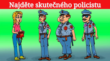 ŘEŠENÍ: Optická hádanka, po které si budete připadat jako blbec. Najdete na obrázku pravého policistu?