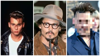 GALERIE: Tohle, že je Johnny Depp? Slavný herec stárne a vypadá jako feťák!