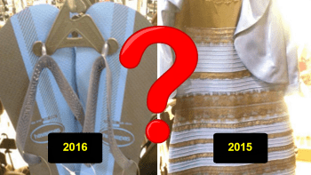 FOTO: Jsou bílozlaté nebo modročerné? Tyto žabky přivádí internet k šílenství víc než loňské šaty. Jakou vidíte barvu?