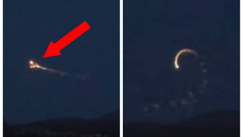 VIDEO: Jsou to mimozemšťané? Tyto děsivé ohnivé koule na obloze mají dokázat existenci UFO