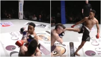 VIDEO: MMA zápasník začal před soupeřem tančit přímo během boje! Takhle BRUTÁLNĚ za to dostal nařezáno!