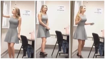 VIDEO: Je tohle nejvíc sexy učitelka na světě? Odvážné záběry této půvabné matikářky dobyly internet!