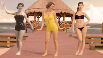 Od neoprenu ke šňůrkám: Podívejte se na sexy video, jak se změnily plavky za posledních 100 let!