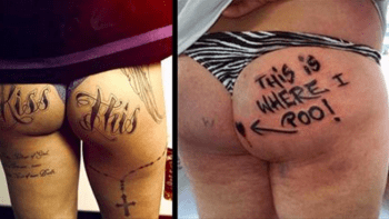 GALERIE: 17 nejhorších tetování na zadku, která si lidé museli nechat udělat v totální opilosti. Nebo to myslí vážně?