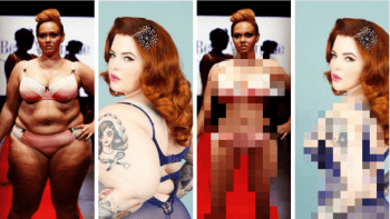 GALERIE: Před a po ve Photoshopu. Grafici zeštíhlují ženy, aby vypadaly ideálně. Boubelky se bouří!