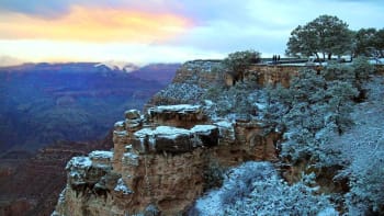 Už jste viděli Grand Canyon pod sněhem? Překrásná galerie 40 fotografií!