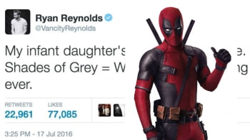 FOTO: Deadpool si pořádně vystřelil z Padesáti odstínů šedi! Mrkněte na tenhle nekompromisní tweet