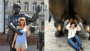 Nemravné sochy aneb Jak okořenit fotky z dovolené
