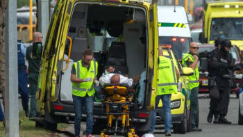 Fotografie z teroristického útoku na Novém Zélandu