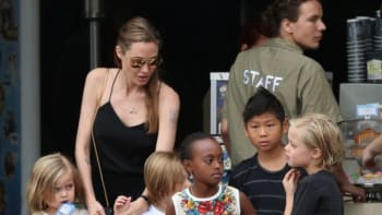 Angelina a děti