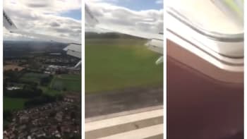VIDEO: Cestující natočil tvrdé přistání letadla. Bál se, že se stroj rozpadne. Tohle video nahání hrůzu!