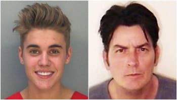 GALERIE: Když celebrity zlobí! Podívejte se na slavné tváře na fotkách z vězení