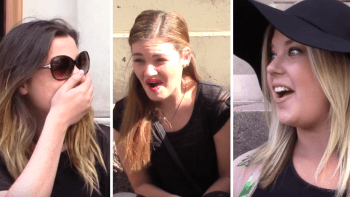 VIDEO: Holky, jak často masturbujete? Kluk se zeptal na ulici náhodných dívek, jejich reakce jsou...