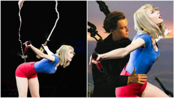 GALERIE: Taylor Swift se předklonila a tím rozjela neskutečnou photoshopovou bitvu! Poráží Trumpa i týpka s kočkou