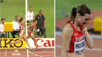 FAIL: Atletka se předčasně radovala z medaile. Běžkyně za ní ji ale v poslední vteřině předběhla!