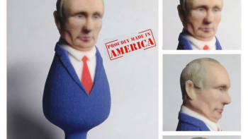 Strčte si Putina někam! Na internetu se objevila postavička ruského prezidenta jako sexuální pomůcka.