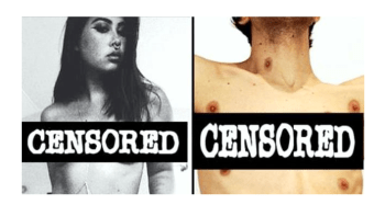 GALERIE BRADAVEK: Ženy pokračují v boji proti cenzuře ženských prsou – Vymyslely vtipné koláže!
