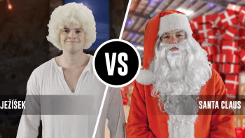 VIDEO: Je lepší Ježíšek, nebo Santa Claus? Jejich parádní rapový souboj vám dá konečně odpověď