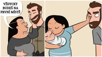 GALERIE: 18 výstižných ilustrací o mateřství a manželství. Taky se v tom vidíte?