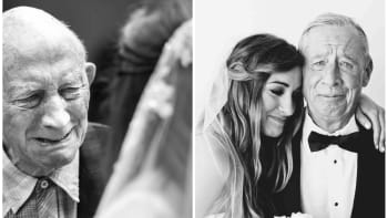GALERIE: 20 fotek tatínků, kteří poprvé spatřili své dcery ve svatebních šatech. Jejich reakce vás dojmou k slzám!